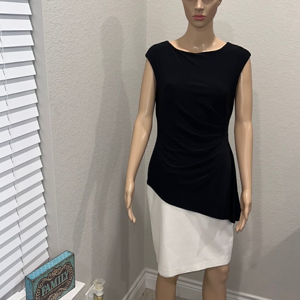Vintage LAUREN Ralph Lauren two toned dress
